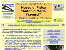 Tablet Screenshot of museo.liceofoscarini.it